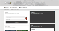 Desktop Screenshot of habbox.fr